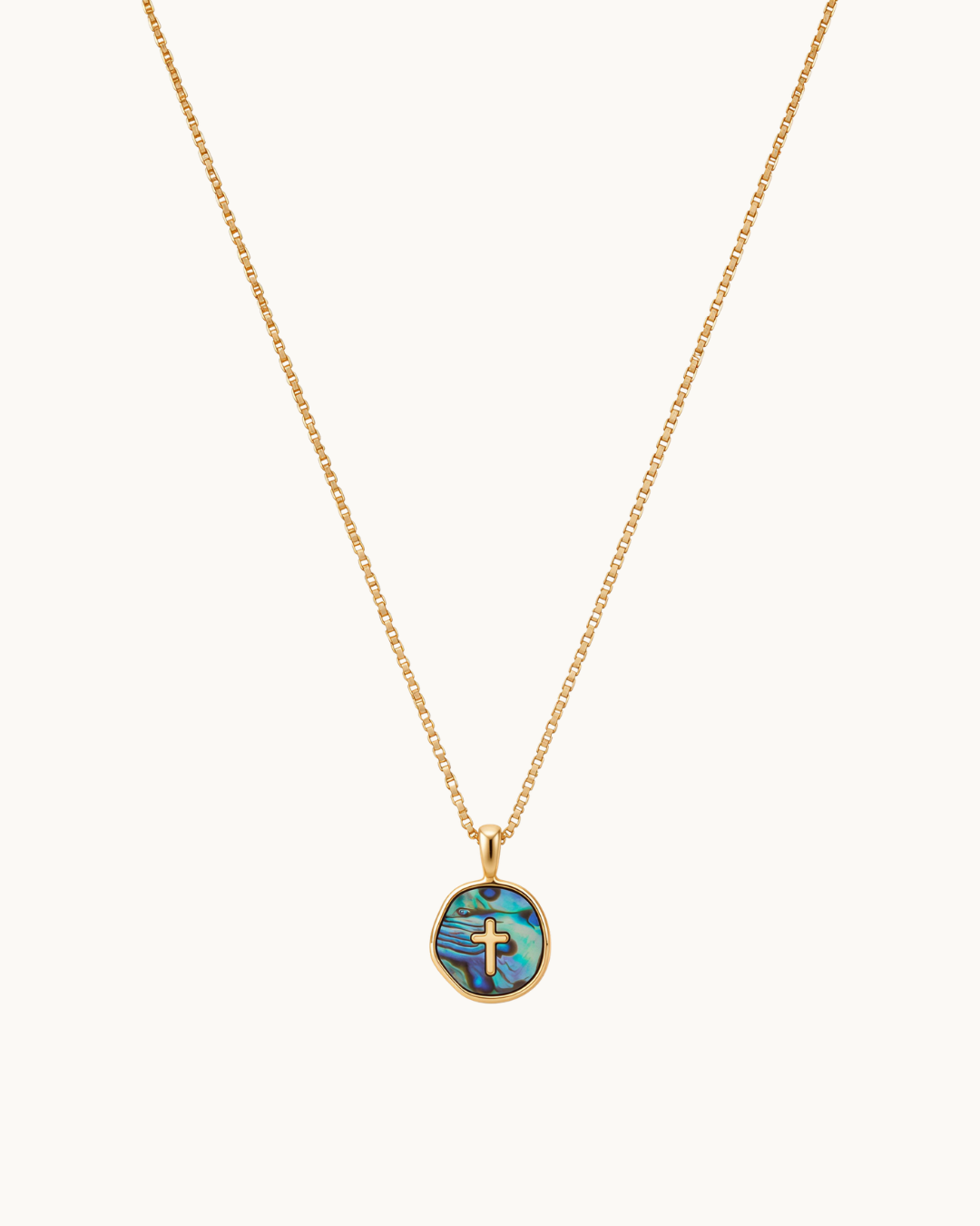 Colar Aurora com Pingente de Cruz ou Coração