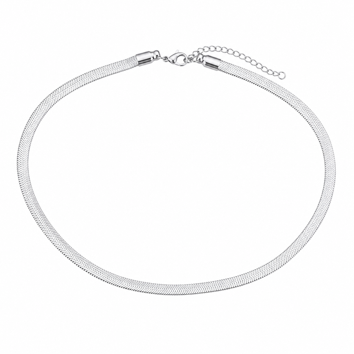 Colar Choker Espinha de Peixe