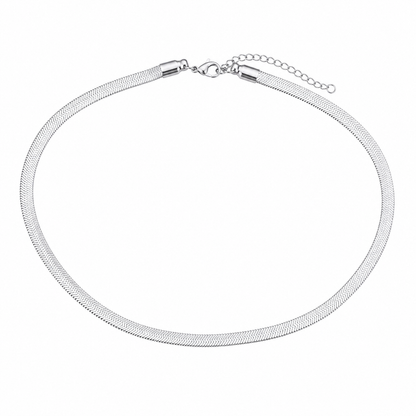 Colar Choker Espinha de Peixe