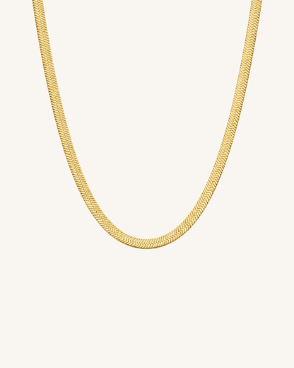 Colar Choker Espinha de Peixe