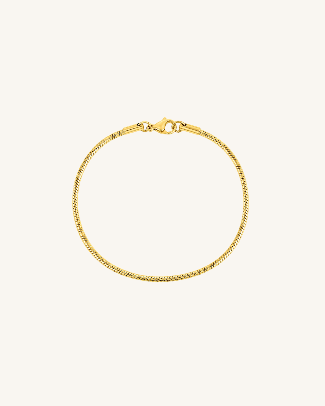 Pulseira de Corrente Arredondada Espinha de Peixe