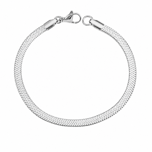 Pulseira Lisa Espinha de Peixe